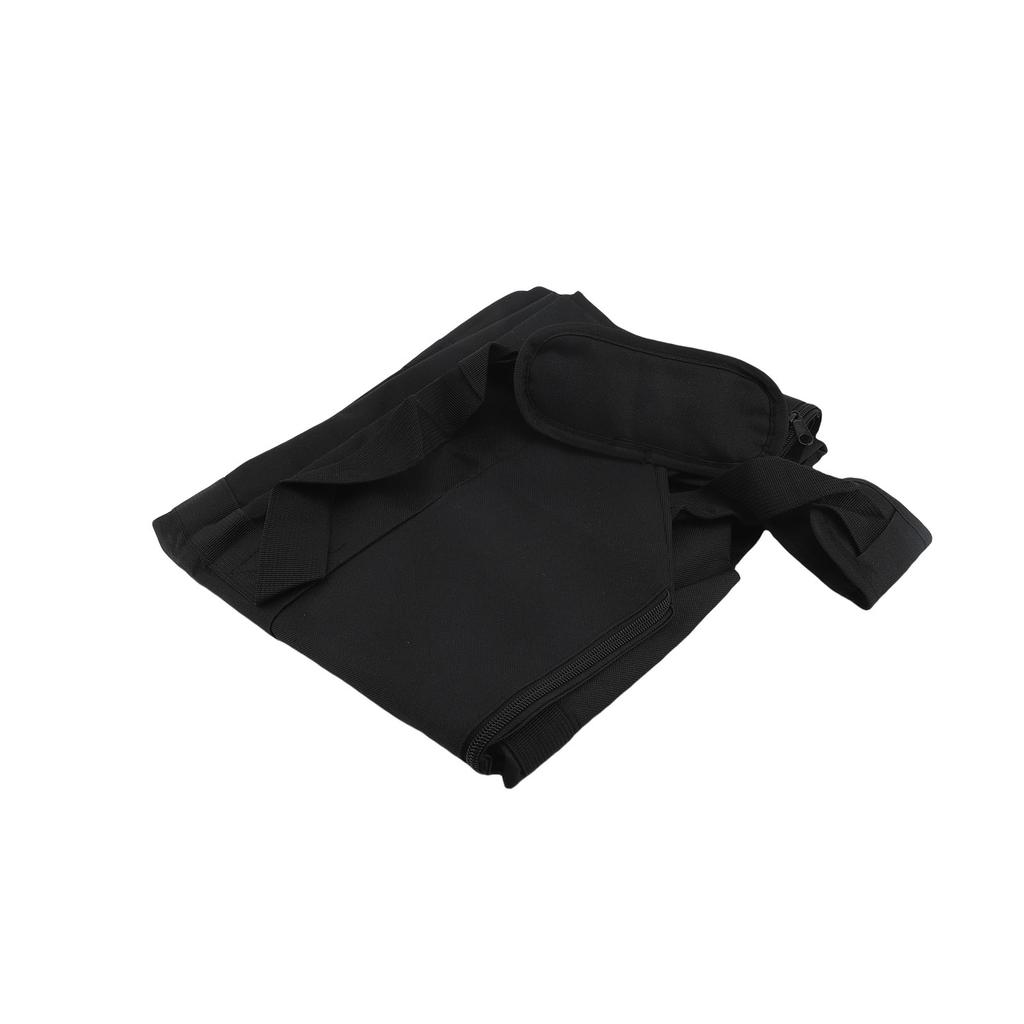 Long Tent Pole Bag Black Water Proof Oxford Cloth Large Tent Storage Bag with Double Zips Handles for Canopy Poles