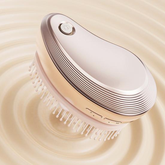 Electric Spray Scalp Massager Brush Multi-purpose Hair Oil Applicator Vibrating Head Massage Tools Portable Rechargeable Cordless Massage Detangling