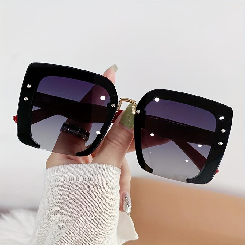 1 Pair Of High-End Sense Ins Style Sunglasses Classic Design Sense Retro Women'S Gradient Tone Sunglasses