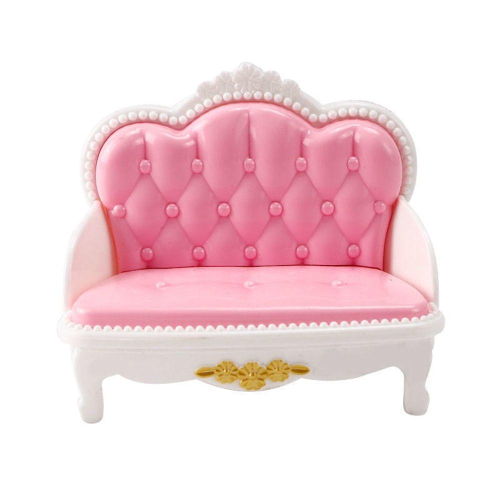 Decoration Dollhouse Furniture Armchair Couch Set Doll House Accessories Miniatures Furniture