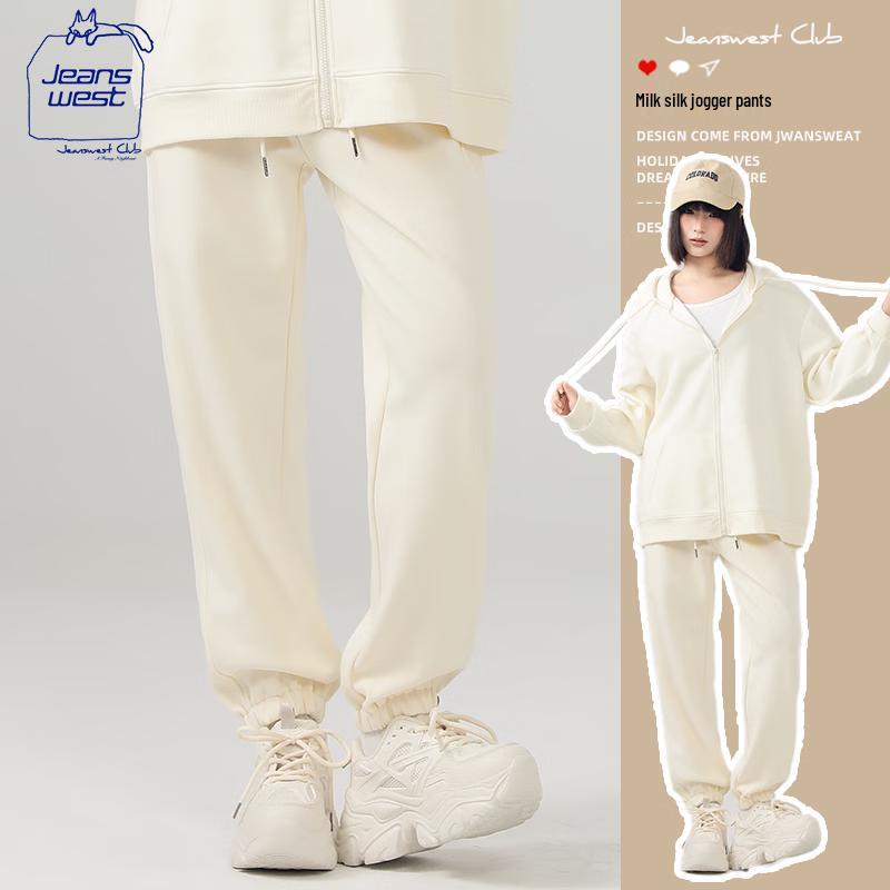 JEANSWEST CLUB Women's Lightweight Drawstring Jogger Pants