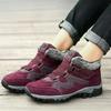 Winter Women Boots Outdoor Cotton Shoes Plush Platform Sneakers Wear-resistant Couple Snow Boots Ankle Boot Zapatillas De Mujer