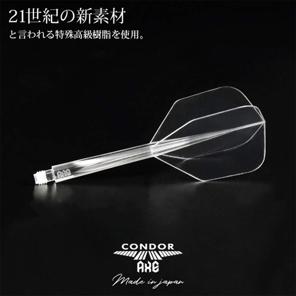 Condor Flight Axe Axt Logo Klein Kurz Weiß