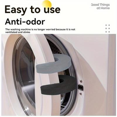 2 Stück Weich-Touch Anti-Quetsch Waschmaschinen Lüftungshalterungs-Set | Kunststoff Türstopper, Keine Batterie erforderlich
