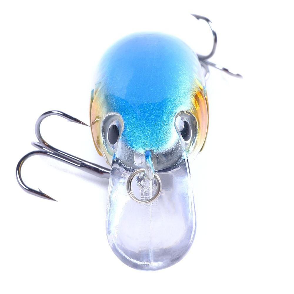6PCS/SET Hard Fishing Lures Crankbait Set 75mm 10.5g Saltwater Sea Fishing Bait Bass Fishing Lures