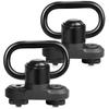 Adaptateur d'Anneau de Sangle Tactique QD Rail Monture Boucle de Sangle Boucle Métallique pour Sangle Rail de Montage Bouton Poussoir en Acier2