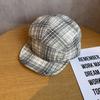 Retro Styled Collared Cotton Baseball Hat With Sun Protection For Summer Wear