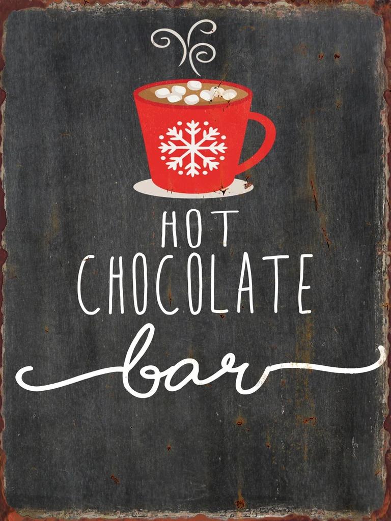Christmas Coffee Art Metal Signs for Cafe Shop Club Pub Decor Tin Sign Bourbon Decorative Plaques Painting Wine Wall Decorati