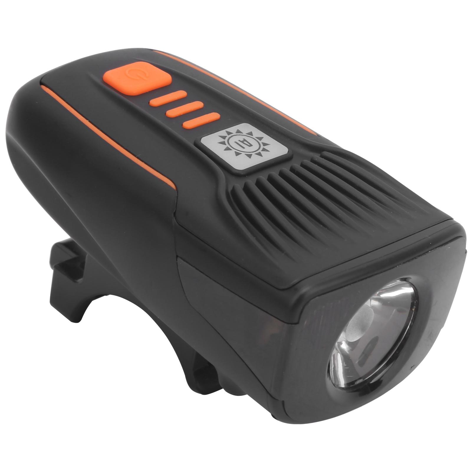 Bike Front Light Flashlight Set Bicycle Rechargeable LED Headlight Riding Accessory