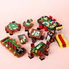 Set de Accesorios de Bloques de Construcción de Ciudad Máquina de Mahjong Consola de Juegos Muebles Sofá Cama Piano Refrigerador Juguete Mini Ladrillos Floristería
