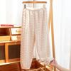 Coral Fleece Jacquard Pajamas Set Women Autumn Winter Fleece Thickened Warm Crew Neck Cable Knit Loungewear Wearable Outside