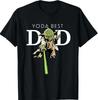 Star Wars Yoda Lichtschwert Bester Papa Vatertag T-Shirt