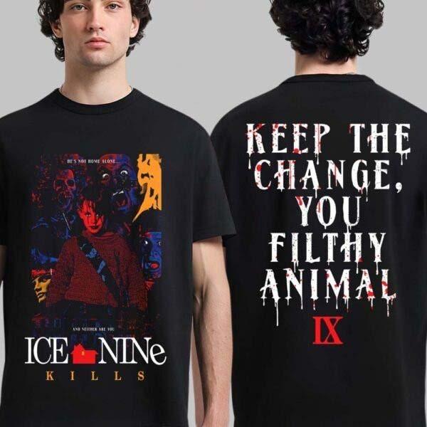 Ice Nine Kills Home Alone Inspired Tee 2025 Unisex T-Shirt XXL