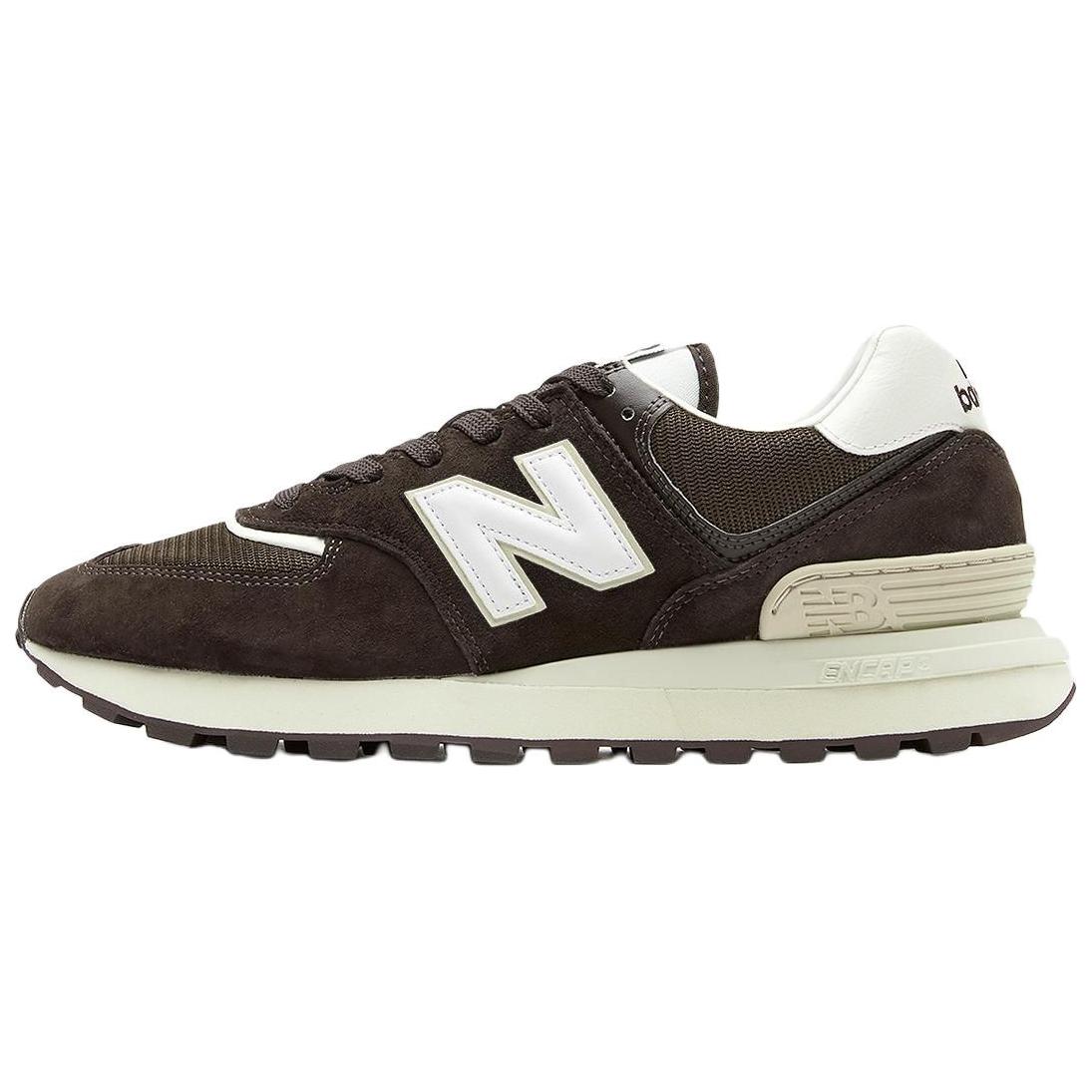 

New Balance U574 Минималистичные Удобные Низкие Повседневные Кроссовки для Бега Унисекс кроссовки Коричневый U574LGAS 40.5