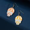 A Pair of Sexy Fun Versatile Skull Style Earrings Retro for Friends