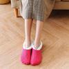 Indoor Socks Plush Solid Color Floor Socks Winter Floor Shoes Coral Fleece Socks Female Hosiery
