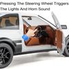 Large 1:18 Classic Movie AE86 Car Model Toy Alloy Diecast Sound Light Vehicle Wheel Steering Shock Absorption Models Kids Gifts