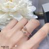 High Quality New 2023 Trend Classic Sale Selling Hot Brand Gifts Europe Famous Luxury Jewelry Rings For Women Zircons Water Drop