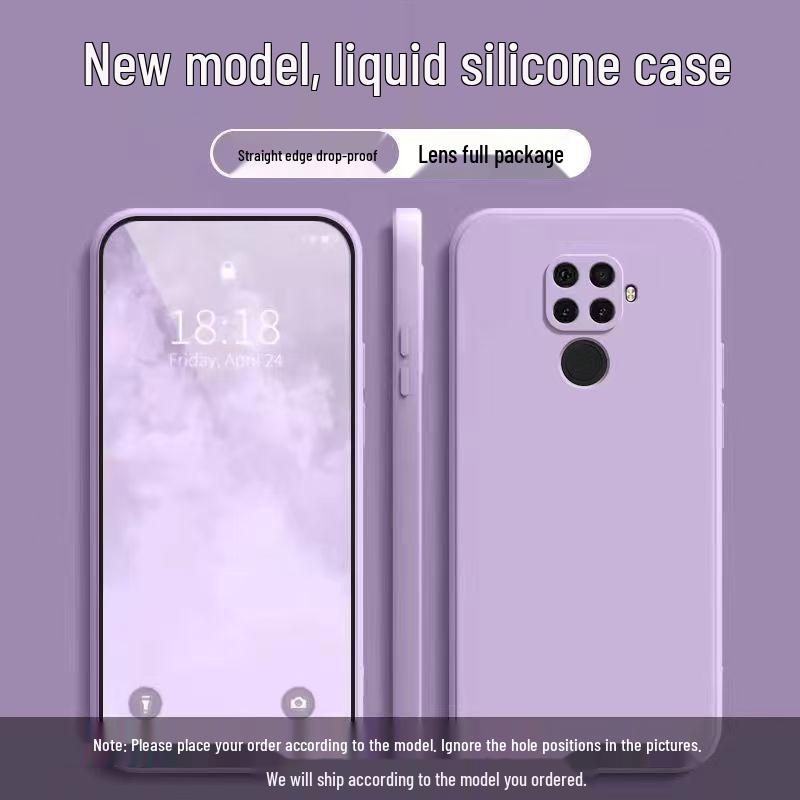 Liquid Silicone Full Coverage Drop Protection Case for Huawei nova5iPro - Skin-Friendly & Simple Style