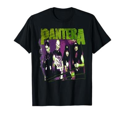 Official Pantera Vintage Group Sketch T-Shirt