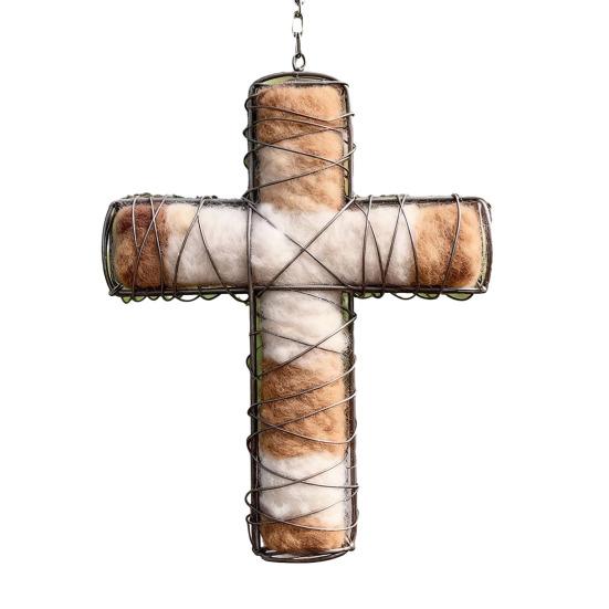 

Переносне гніздо для птахів Чотирилисник Форма кролика Гніздо для колібрі Стійка до погодних умов Залізна рама Портативний будиночок для птахів D