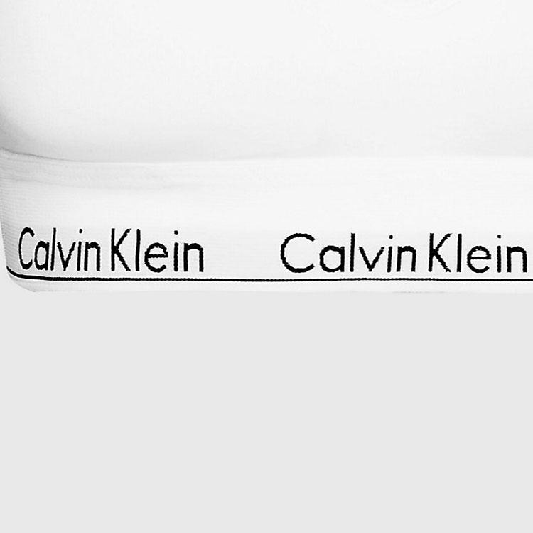 Calvin Klein Solid V-Neck Slim Fit Pullover Bra Women underwear QF1654E100