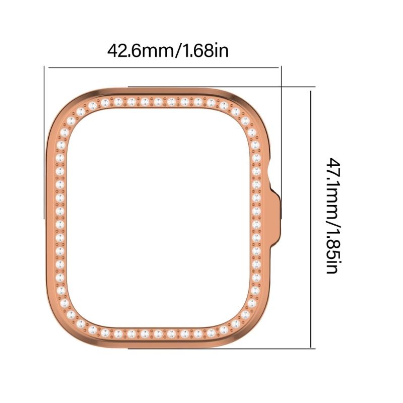 PC Frame Screen Protectors Smartwatch Wristband Accessory Protective Cover Case for Watch Fit 4