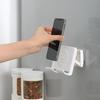 1 Pcs Portable Wall Mount Shower Phone Holder Adjustable Self-Adhesive Cellphone Stand Universal Stand