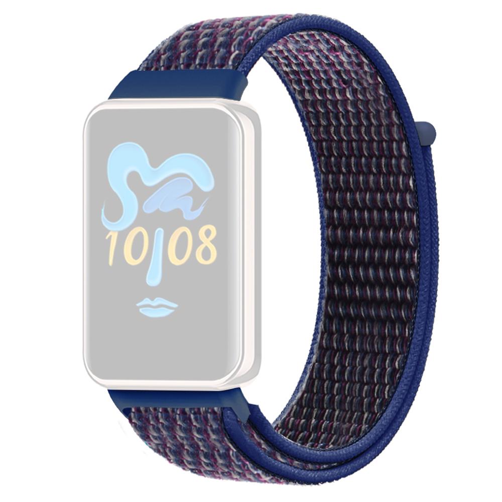 

Для ремінця для годинника Honor Band 9 нейлоновий ремінь для годинника, застібка-петля, регульована заміна браслета Indigo Blue