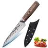 Stainless Steel Boning Knife Kitchen Hand Forged Wooden Handle Butcher Knife Meat Cutting Fish Cutting Knife Household Kitchen Accessories
