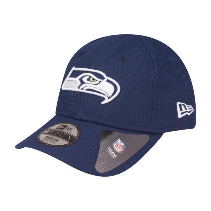 Casquette ajustable pour enfants New Era 9Forty - THE LEAGUE NFL Teams - Seattle Seahawks - Bleu - 100% coton