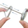 Stainless Steels Thermometers Clip for Food Safety with Multi-Hole Stable Grill Probe Holder for Meat and Liquids