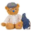 Air Force Bear Plush Toy Doll Pilot Bear Harley Locomotive Rider Teddy Bear Small Gift Craftsman Grizzly Bear