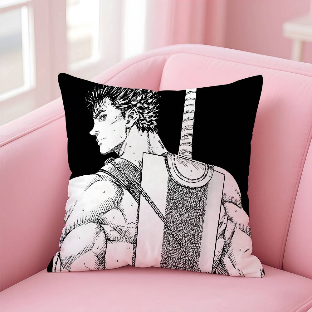 Classic comics B-Berserk Pillow Case Pattern Printed Pillowcase for Living Room Sofa Cushion Cover & Bedroom Decor
