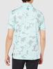 FootJoy Men's Botanical Camouflage Lyle Shirt, Ice Blue, Size S (FJ-S21-S06)
