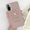 For Xiaomi Redmi Note 10 Case Love Heart Avocado Soft Silicone Cover Phone Case on Redmi Note 10S Note10 S Note 10 Pro Max Funda
