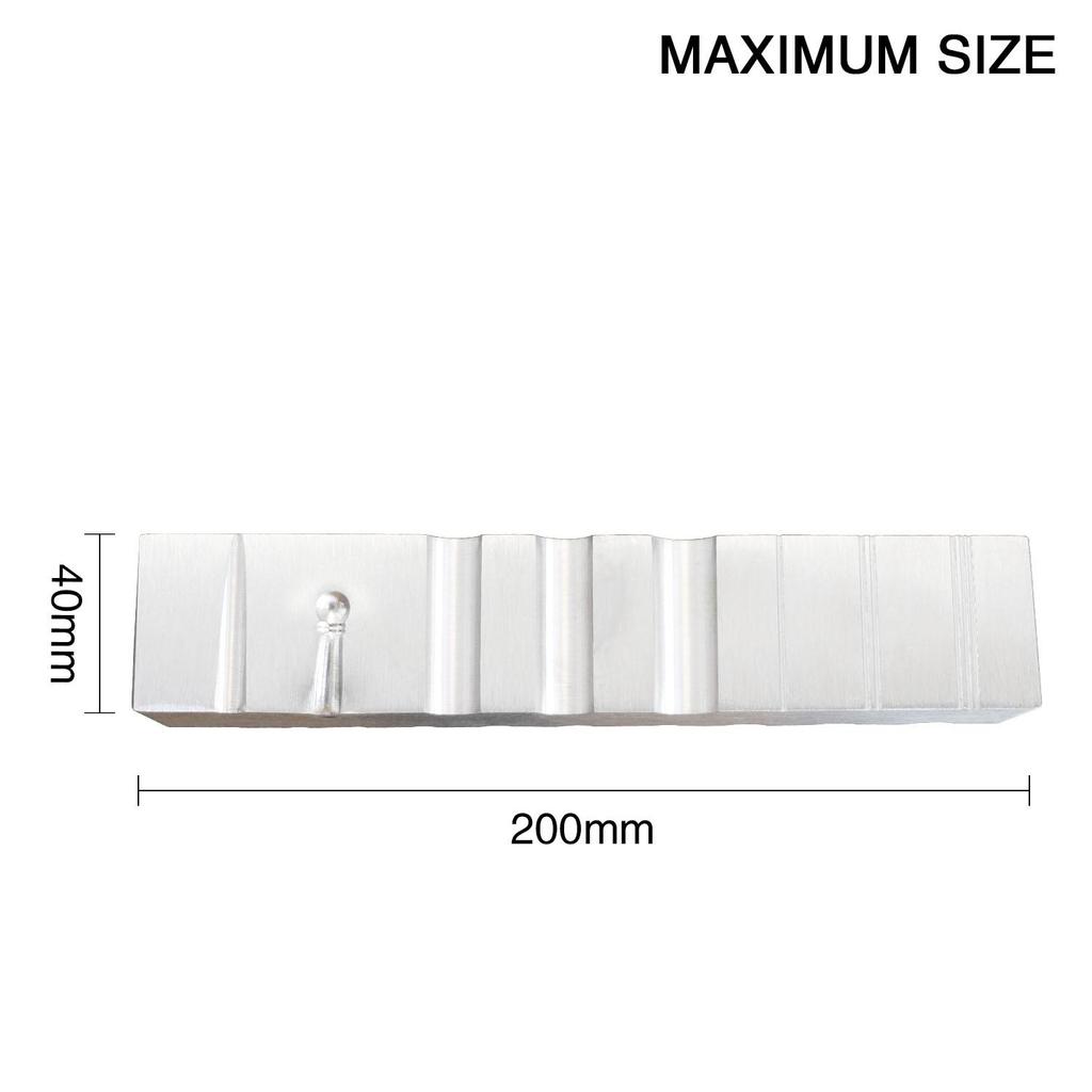 Jewelry Bending & Shaping Bench Tool Steel Block Design Forming Block Dapping with Semicircular/Bracelet/Ring Groove