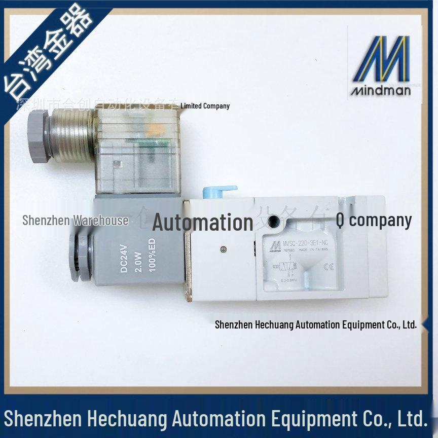 Taiwan MINDMAN Solenoid Valve MVSC-220-3E1-NC-AC220 DC24-L Available