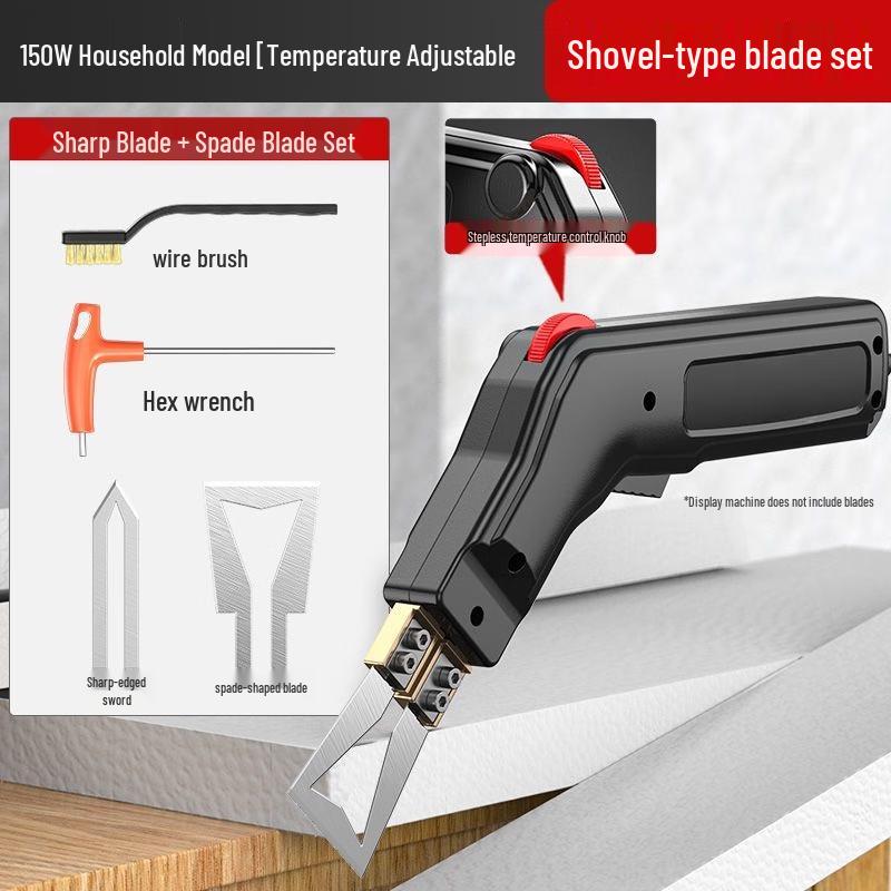 

TURBOSUN 150W Adjustable Temp Electric Hot Melt Knife CN plug (adapter included)