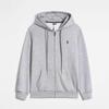 Spring Thin Hooded Cardigan Color Sweatshirt Embroidered Loose Large Paul Men's Coat
