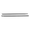 2pcs Front Door Window Belt Weatherstrip For DODGE CHALLENGER 2008-2017