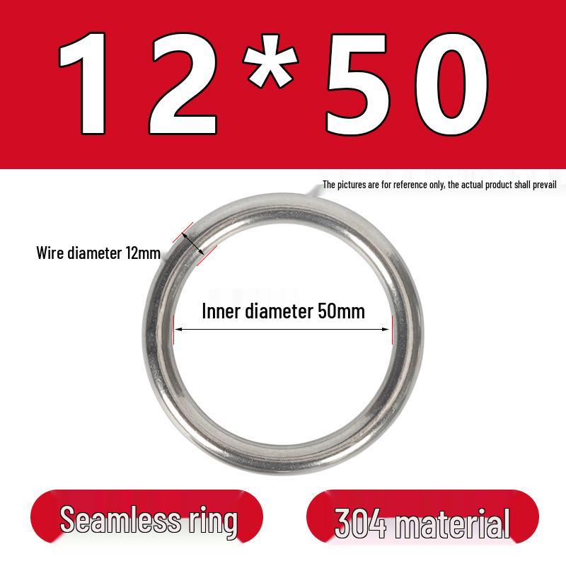 Stainless Steel Seamless O-Ring: Corrosion-Resistant Accessory for Handbags and Pet Gear