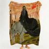 Game P Pathologic Throw Flannel Throw Blanket Suitable for Sofa Living Room Bedroom
