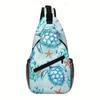 Cartoon Messenger Bag, Primary And Secondary School Student Leisure Breast Bag, Animation Printing Leisure Bag, Messenger Breast Bag