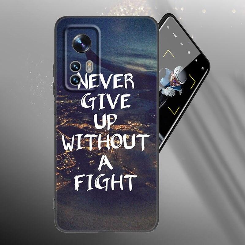 Sentence Quotes Phone Case For Xiaomi Mi 10T 11i 11T Note 10 11 Lite NE F1 POCO F3 M3 X3 GT NFC M4 X4 Pro 5G Soft Black Cover