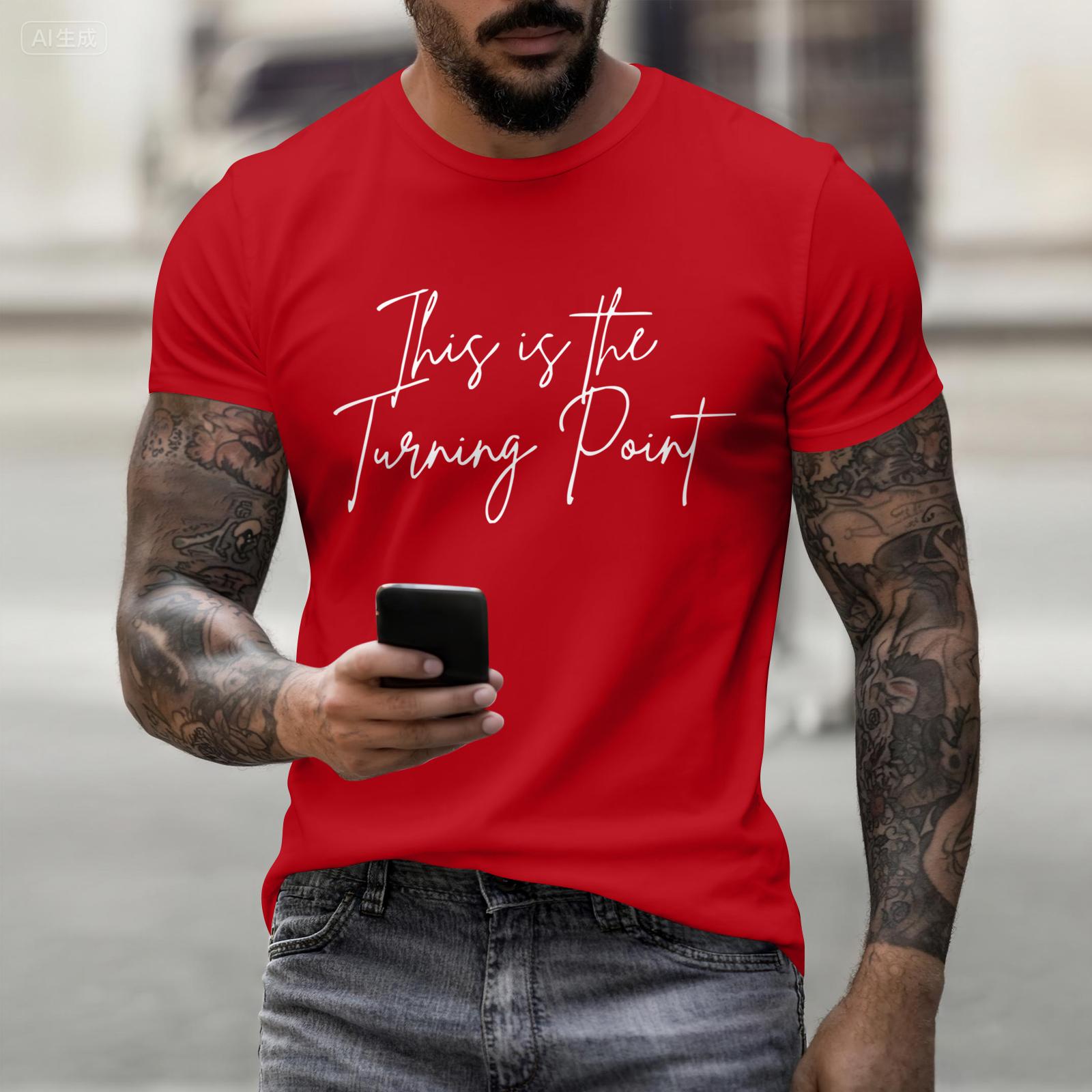 

Модные топы с круглым вырезом, рукавами реглан и коротким рукавом, рабочая одежда с принтом, женские летние топы S красный