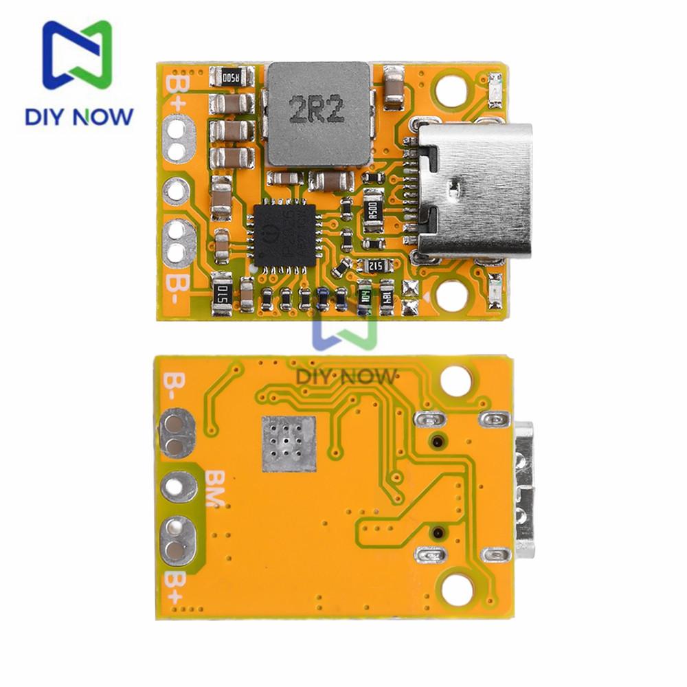Μονάδα Φόρτισης Μπαταρίας Li-Ion Mini Τύπου C 2/3S με Υποστήριξη Γρήγορης Φόρτισης QC με Ενδεικτικές Λυχνίες Φόρτισης