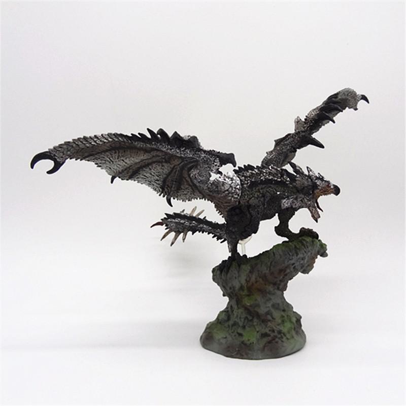 24cm Monster Hunter World Figure Rathalos Action Figurine Statue Model Desktop Collection Ornaments Doll Toys For Children Gifts