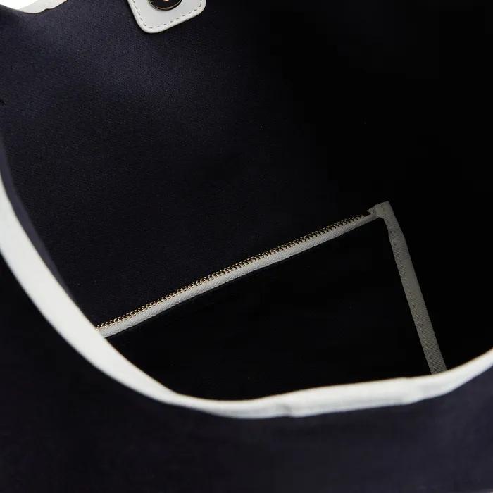 Summer Canvas Tote Bag_Dark Navy