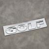 For VW Volkswagen Jetta MK5 Golf 3D ABS Chrome Black Logo GOLF Emblem Letters Sticker Car Rear Trunk Badge For Volkswagen VW Gol